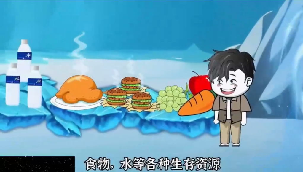 全民穿越到海底冰窟-雪白的乌云
